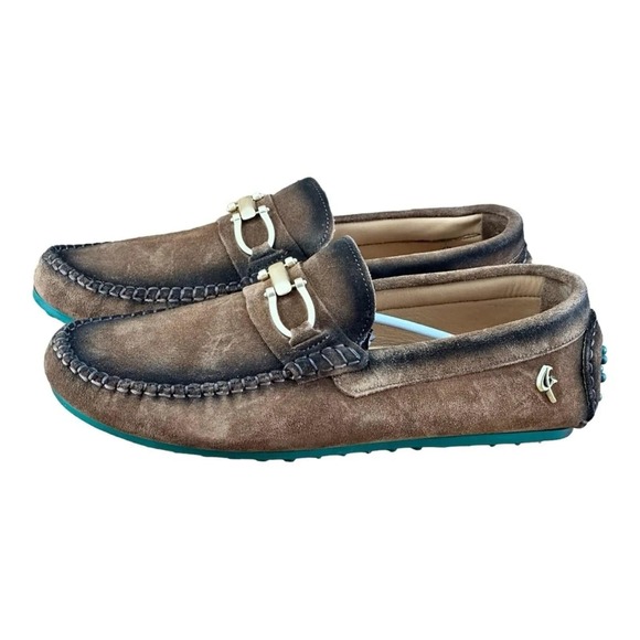 Re Ferdinando Men Driver Loafer slip-on Brown suede main image 6